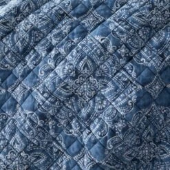 Edie Blue Bedspread -Habitat Store 30868260 alt04