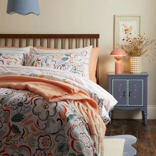 Heart And Soul Ayva Floral Duvet Cover & Pillowcase Set 13 Heart And Soul Ayva Floral Duvet Cover & Pillowcase Set - Image 11