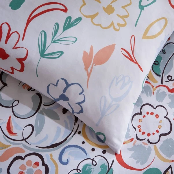 Heart And Soul Ayva Floral Duvet Cover & Pillowcase Set 15 Heart And Soul Ayva Floral Duvet Cover & Pillowcase Set - Image 13