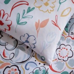 Heart And Soul Ayva Floral Duvet Cover & Pillowcase Set 26 Heart And Soul Ayva Floral Duvet Cover & Pillowcase Set -Habitat Store 30868278 alt04