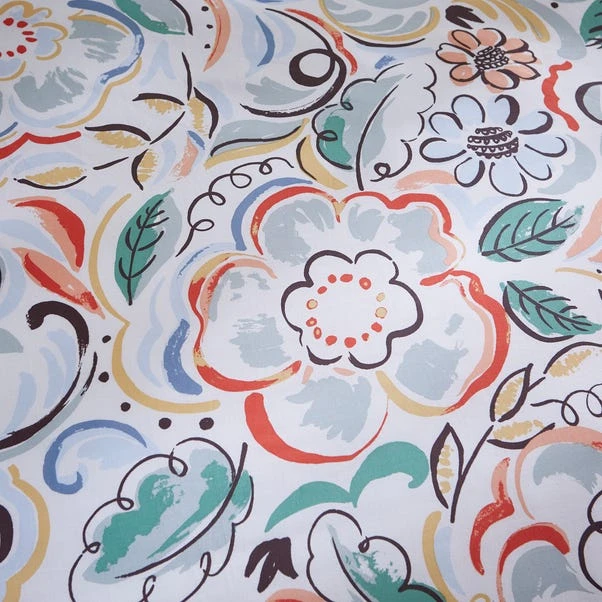 Heart And Soul Ayva Floral Duvet Cover & Pillowcase Set 8 Heart And Soul Ayva Floral Duvet Cover & Pillowcase Set - Image 6