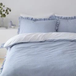 Hampton Frill Duvet Cover & Pillowcase Set -Habitat Store 30868319 alt02