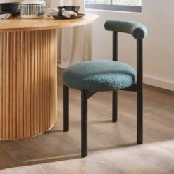 Violeta Dining Chair, Boucle -Habitat Store 30869594 alt01