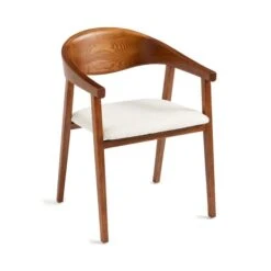 Oskar Dining Chair, Boucle 41 Oskar Dining Chair, Boucle -Habitat Store 30869851 alt05