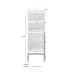 Odell Single Door Bathroom Cabinet -Habitat Store 30869862 alt09