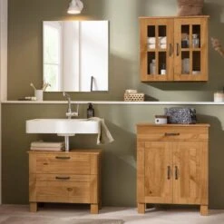 Harlow Wall Cabinet, Oak Effect -Habitat Store 30869867 alt02