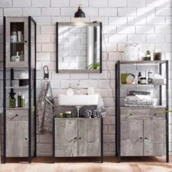 Colton Undersink Unit, Concrete Effect -Habitat Store 30869870 alt05