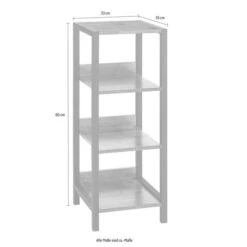 Colton Shelving Unit, Concrete Effect -Habitat Store 30869871 alt09