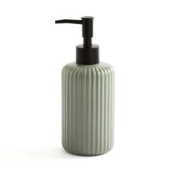 Ceramic Ribbed Soap Dispenser -Habitat Store 30870194 alt01