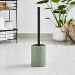 Ceramic Ribbed Toilet Brush -Habitat Store 30870198