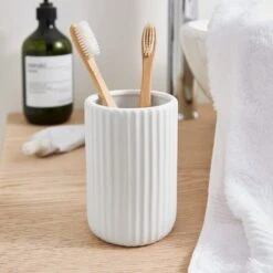 Ceramic Ribbed Tumbler -Habitat Store 30870205