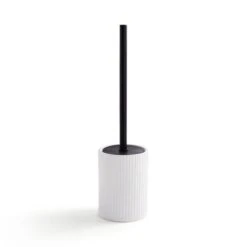 Ceramic Ribbed Toilet Brush -Habitat Store 30870208 alt01