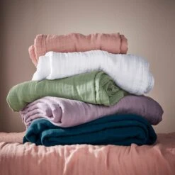 Cotton Muslin Throw -Habitat Store 30870826 alt02