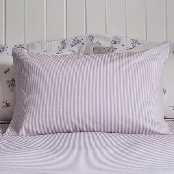 Hailey Ditsy Mauve Duvet Cover And Pillowcase Set 6 Hailey Ditsy Mauve Duvet Cover And Pillowcase Set - Image 4