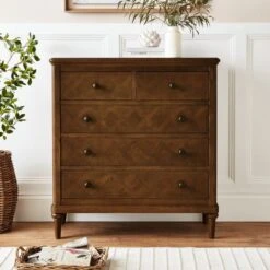Boulton Wide 5 Drawer Chest