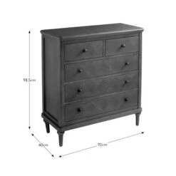 Boulton Wide 5 Drawer Chest -Habitat Store 30872684 alt09