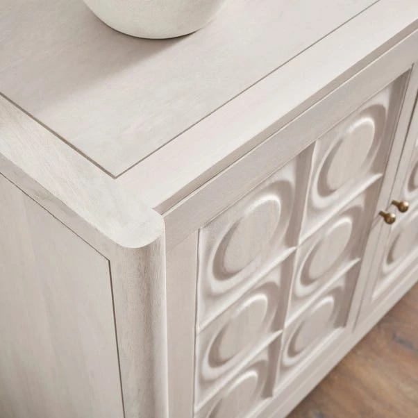 Theodore Extra Wide Sideboard, Mango Wood 6 Theodore Extra Wide Sideboard, Mango Wood - Image 4