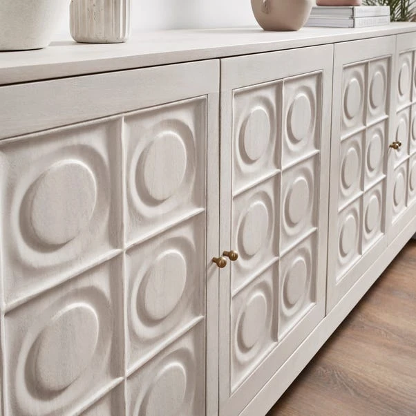 Theodore Extra Wide Sideboard, Mango Wood 7 Theodore Extra Wide Sideboard, Mango Wood - Image 5