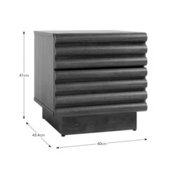 Dax 2 Drawer Bedside Table -Habitat Store 30872749 alt09