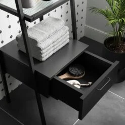 Stannis Reeded Glass Ladder Shelf -Habitat Store 30873172 alt02