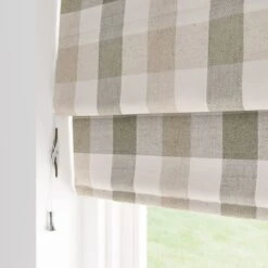Large Check Daylight Roman Blind -Habitat Store 30873262 alt04