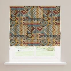 Evander Red Roman Blind -Habitat Store 30873438 alt02