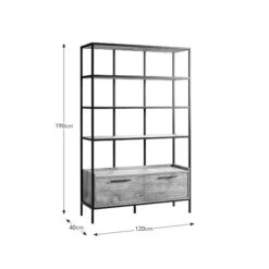 Bryant Tall And Wide Shelving Unit -Habitat Store 30874178 alt09