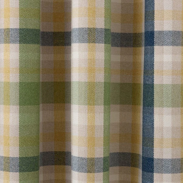 Kempton Check Eyelet Curtains 12 Kempton Check Eyelet Curtains - Image 10