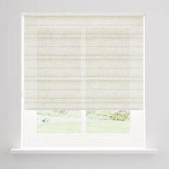 Semi Sheer Durbury Natural Roller Blind 29 Semi Sheer Durbury Natural Roller Blind -Habitat Store 30874614 alt02