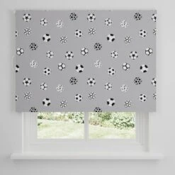 Football Twist Safe Blackout Roller Blind -Habitat Store 30874636 alt03