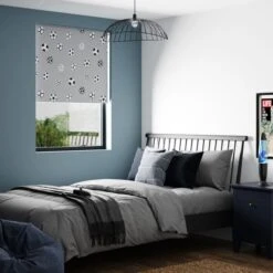 Football Twist Safe Blackout Roller Blind -Habitat Store 30874640