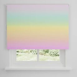 Rainbow Ombre Twist Safe Blackout Roller Blind -Habitat Store 30874654 alt03