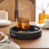 Round Wooden Tray -Habitat Store 30874912
