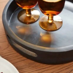 Round Wooden Tray -Habitat Store 30874912 alt03