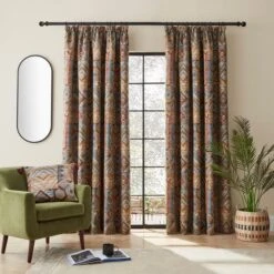 Evander Pencil Pleat Curtains 39 Evander Pencil Pleat Curtains -Habitat Store 30875556 alt01