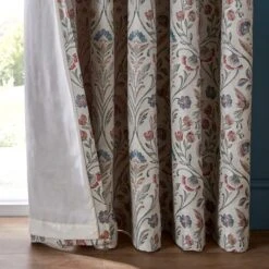 Antoinette Jacquard Pencil Pleat Curtains -Habitat Store 30875623 alt06