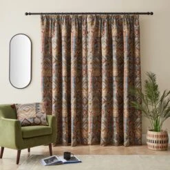 Evander Pencil Pleat Curtains 25 Evander Pencil Pleat Curtains -Habitat Store 30875657 alt04