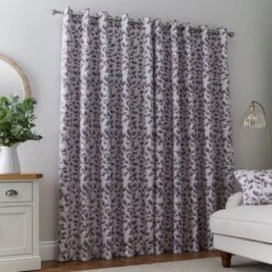 Layla Eyelet Curtains 25 Layla Eyelet Curtains -Habitat Store 30875895 alt04