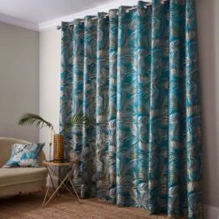 Tropical Paradise Eyelet Curtains -Habitat Store 30875897 alt04