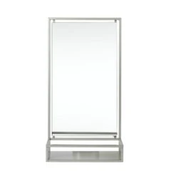 London Rectangle Wall Mirror With Shelf 9 London Rectangle Wall Mirror With Shelf -Habitat Store 30876103 alt02