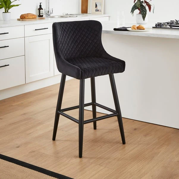 Montreal Counter Height Bar Stool, Velvet 17 Montreal Counter Height Bar Stool, Velvet - Image 15