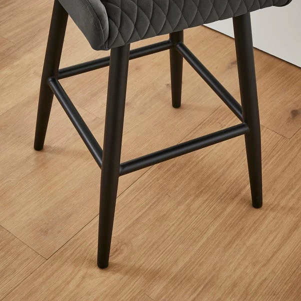 Montreal Counter Height Bar Stool, Velvet 13 Montreal Counter Height Bar Stool, Velvet - Image 11