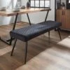 Montreal 2 Seater Dining Bench, Velvet -Habitat Store 30876145