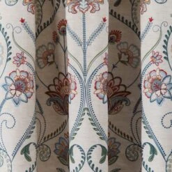 Evelyn Pencil Pleat Curtains -Habitat Store 30876253 alt02