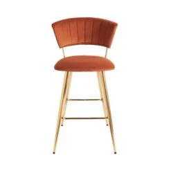 Kendall Bar Stool, Velvet -Habitat Store 30876307 alt03