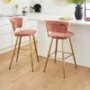 Kendall Bar Stool, Velvet -Habitat Store 30876311