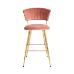 Kendall Bar Stool, Velvet -Habitat Store 30876311 alt04