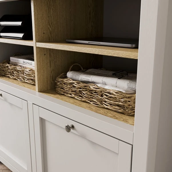 Olney Compact Storage Cabinet, Stone 6 Olney Compact Storage Cabinet, Stone - Image 4