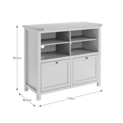 Olney Compact Storage Cabinet, Stone 17 Olney Compact Storage Cabinet, Stone -Habitat Store 30876345 alt09