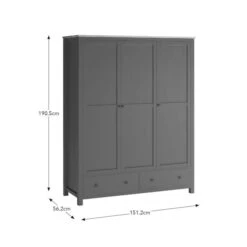 Olney Triple Wardrobe 35 Olney Triple Wardrobe -Habitat Store 30876422 alt09